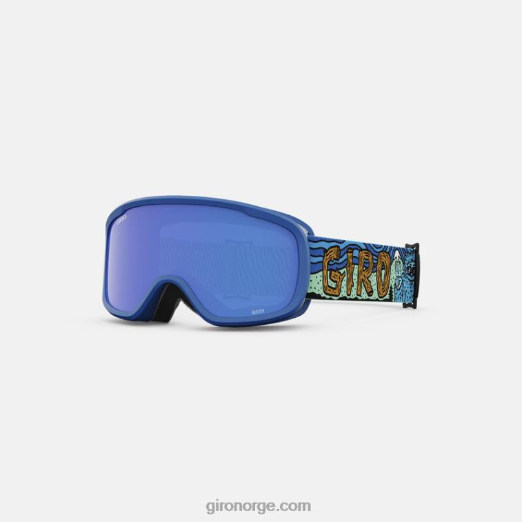 Giro barn buster briller R26ZP1461 blå shreddy yeti