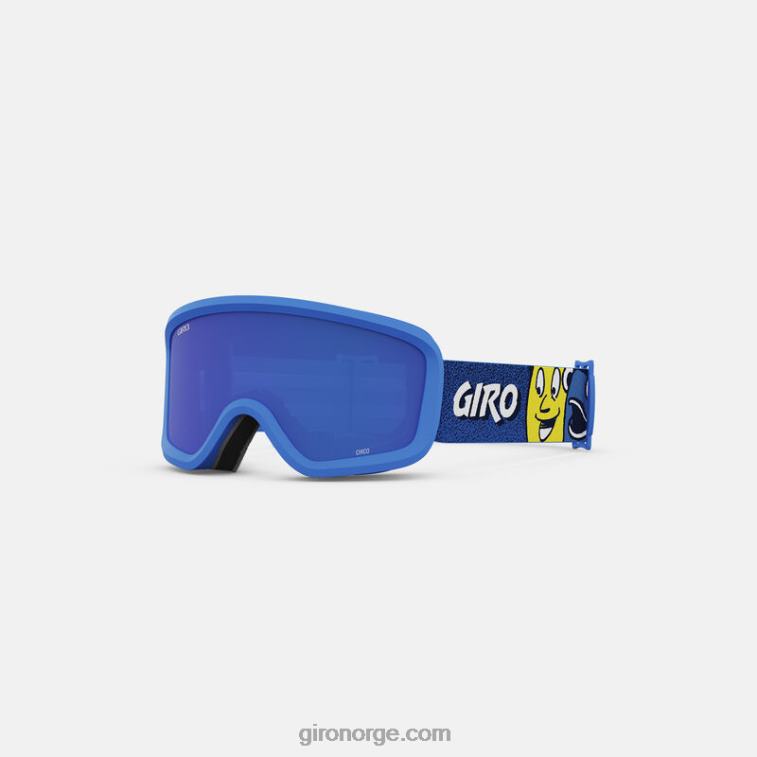 Giro barn chico 2.0 briller R26ZP1506 blå ansikter
