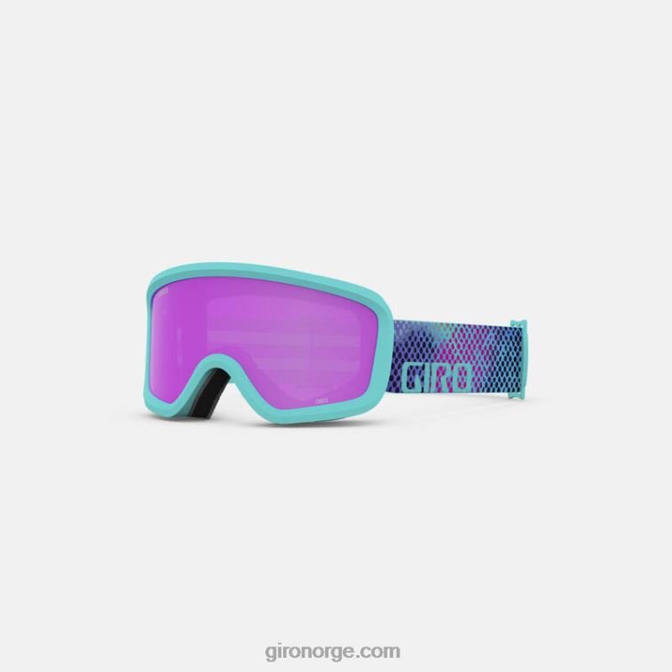 Giro barn chico 2.0 briller R26ZP1514 skrikende teal chroma dot