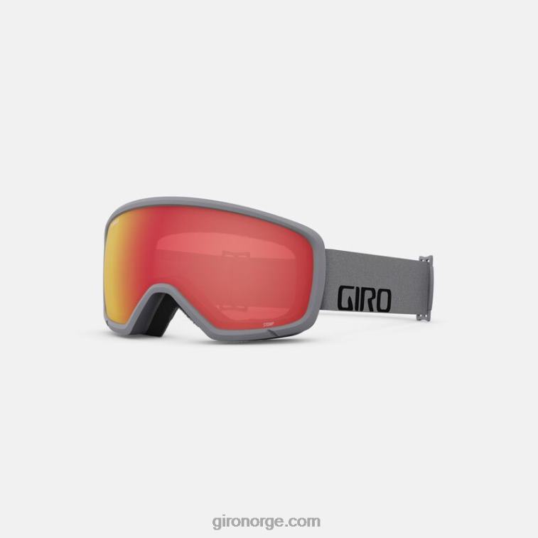 Giro barn trampebriller R26ZP1426 grått ordmerke