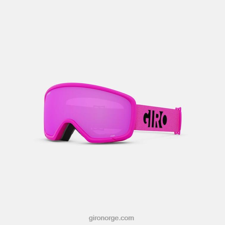 Giro barn trampebriller R26ZP1427 rosa svarte blokker
