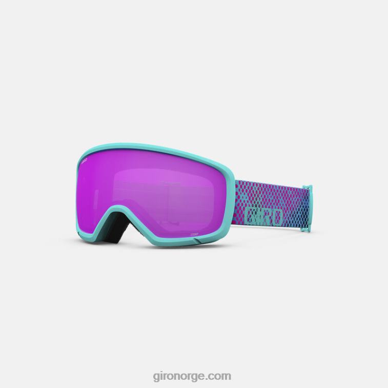 Giro barn trampebriller R26ZP1428 skrikende teal chroma dot