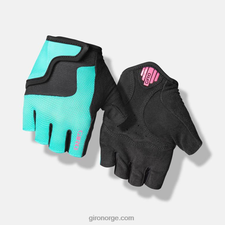 Giro barn bravo jr hanske R26ZP1443 skrikende blågrønn/neon rosa