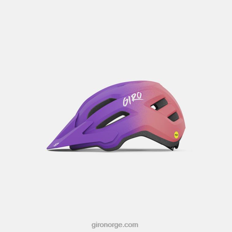 Giro barn armatur mips ii ungdomshjelm R26ZP1393 matt lilla/tigerlilje