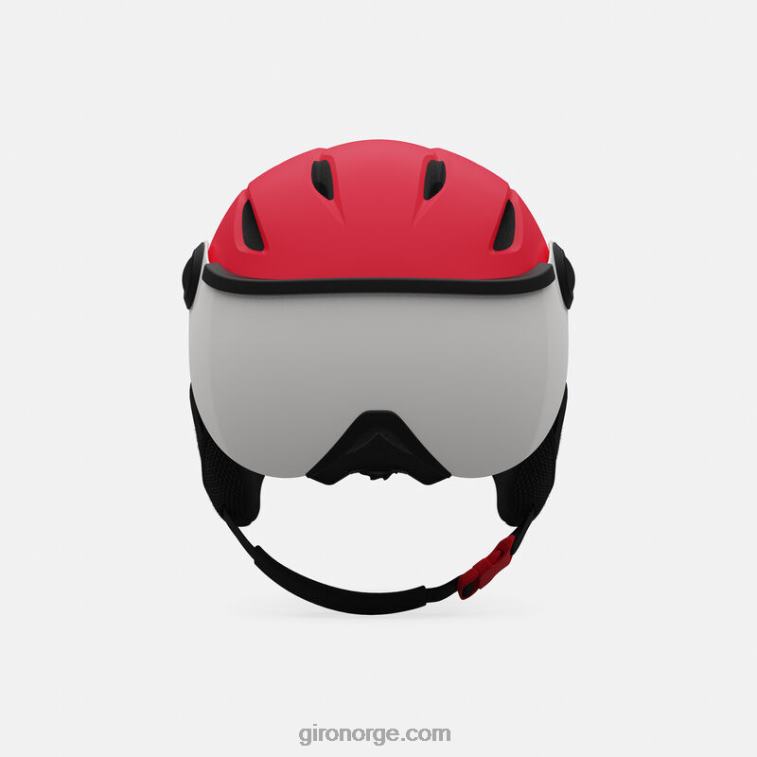 Giro barn buzz mips hjelm R26ZP1529 matt knallrød