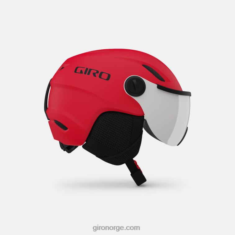 Giro barn buzz mips hjelm R26ZP1529 matt knallrød