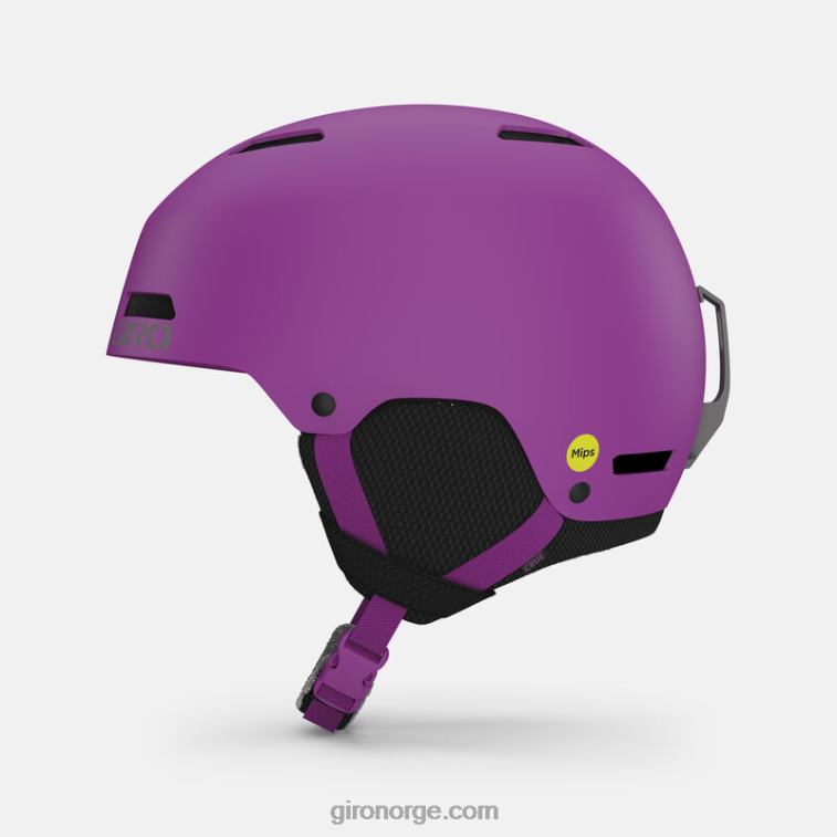Giro barn crue mips hjelm R26ZP1412 matt bær