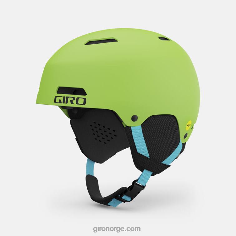 Giro barn crue mips hjelm R26ZP1414 matt lysegrønn