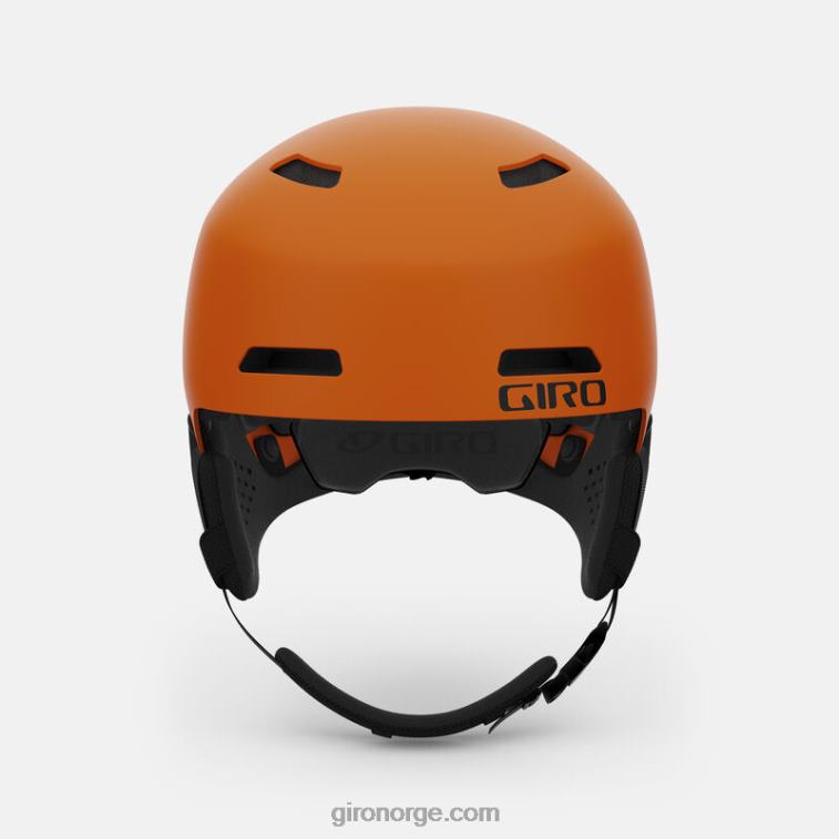 Giro barn crue mips hjelm R26ZP1415 matt lys oransje