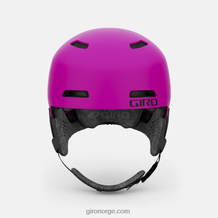Giro barn crue mips hjelm R26ZP1416 matt lys rosa