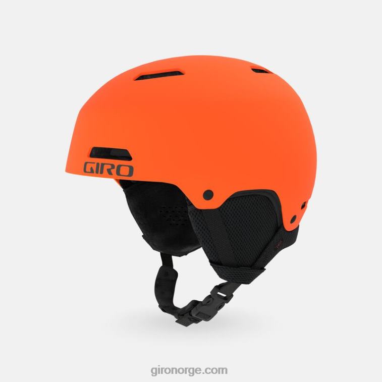 Giro barn grusom hjelm R26ZP1522 matt lys oransje