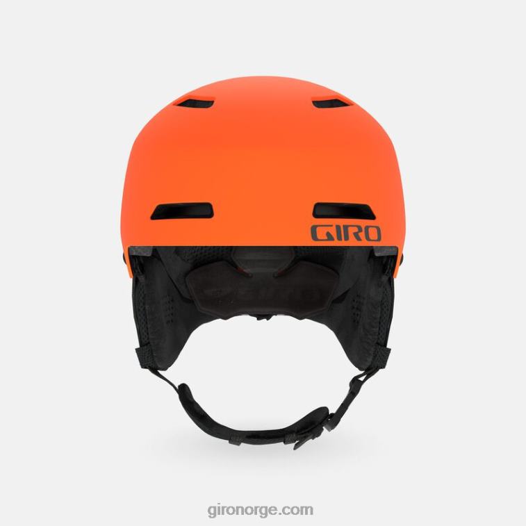 Giro barn grusom hjelm R26ZP1522 matt lys oransje