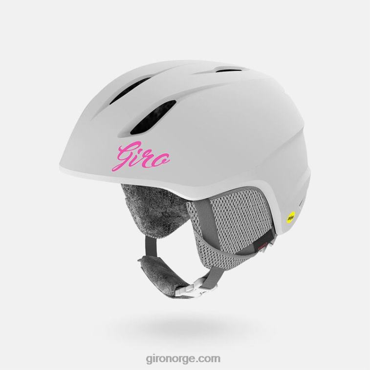 Giro barn lansere mips hjelm R26ZP1533 matt hvit