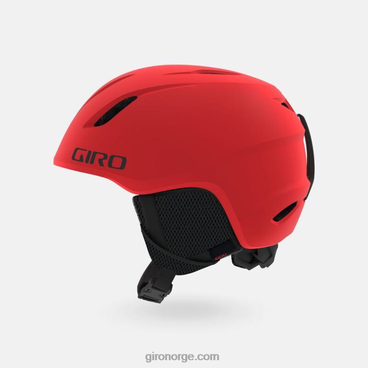 Giro barn lanseringshjelm R26ZP1530 matt knallrød