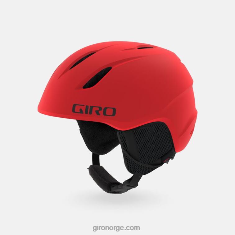 Giro barn lanseringshjelm R26ZP1530 matt knallrød