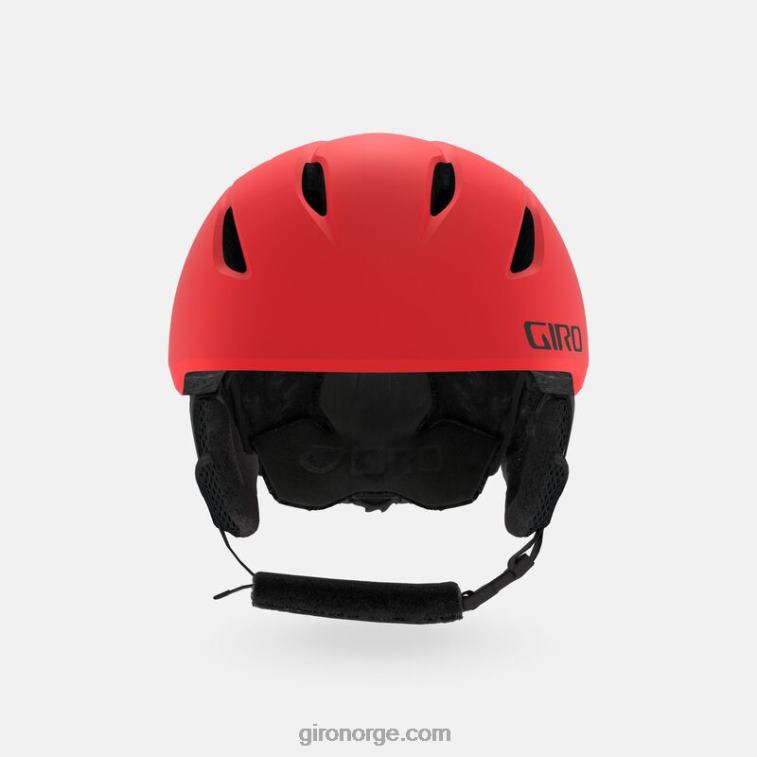 Giro barn lanseringshjelm R26ZP1530 matt knallrød