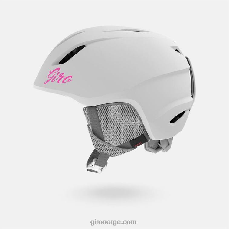 Giro barn lanseringshjelm R26ZP1532 matt hvit