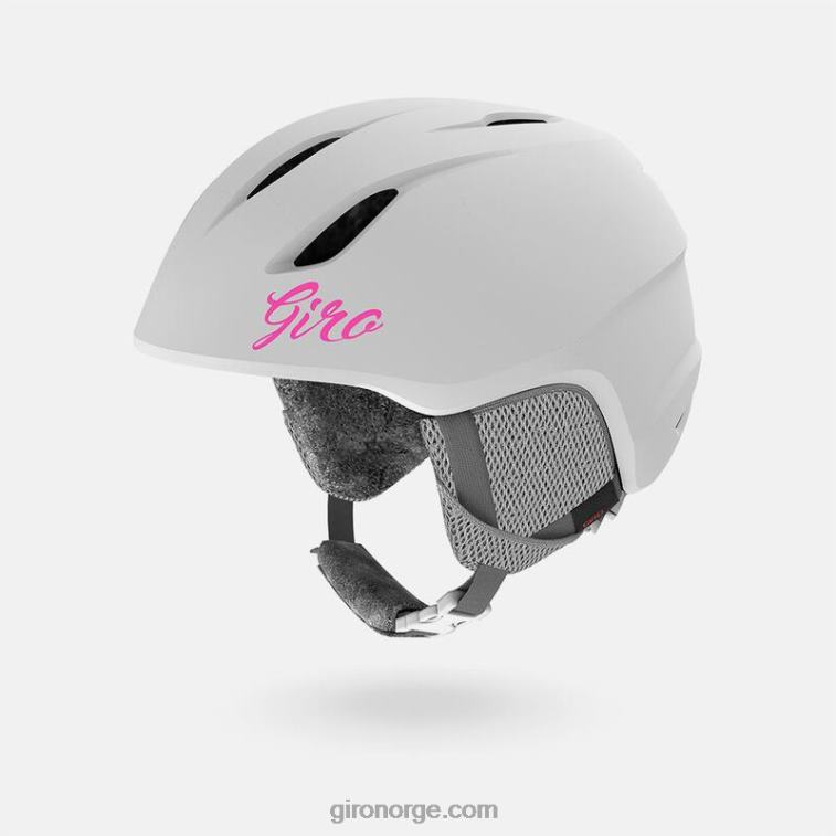 Giro barn lanseringshjelm R26ZP1532 matt hvit