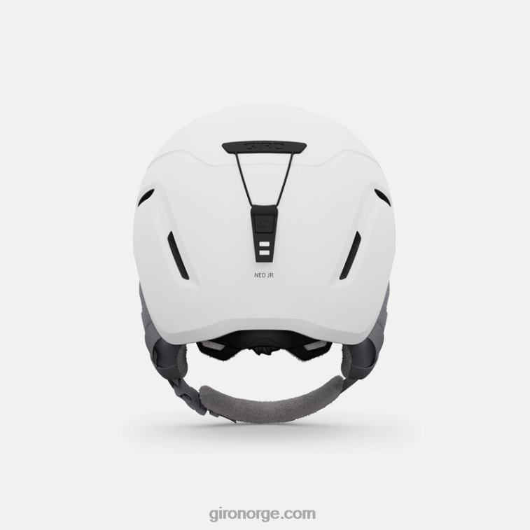 Giro barn neo jr. hjelm R26ZP1480 matt hvit