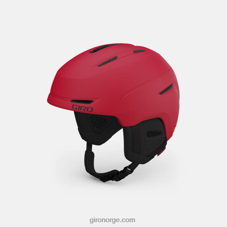 Giro barn neo jr. mips hjelm R26ZP1456 matt knallrød