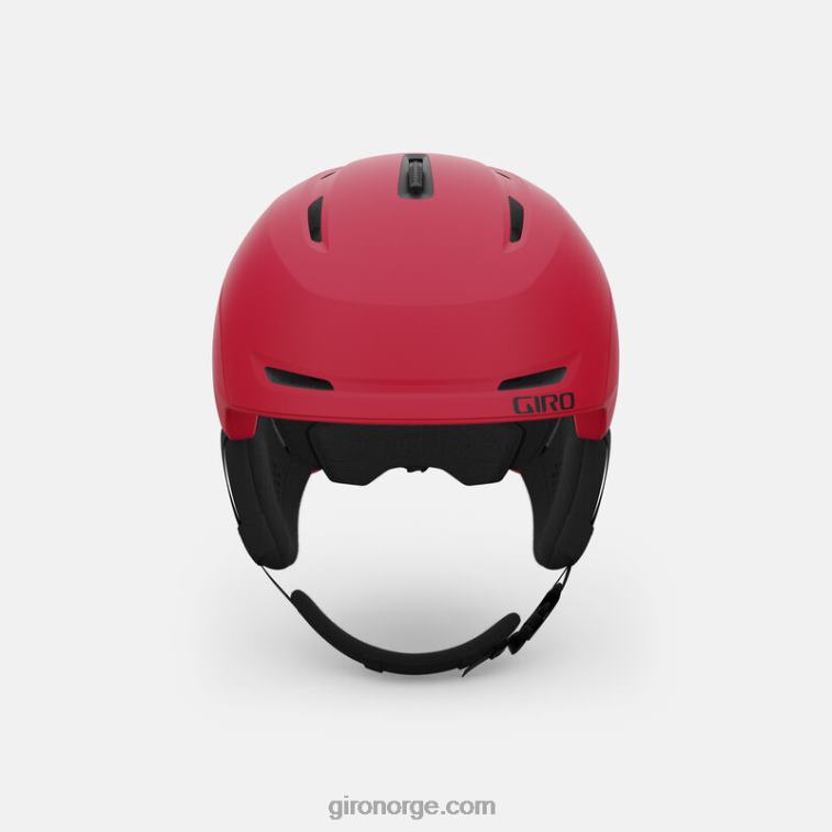 Giro barn neo jr. mips hjelm R26ZP1456 matt knallrød