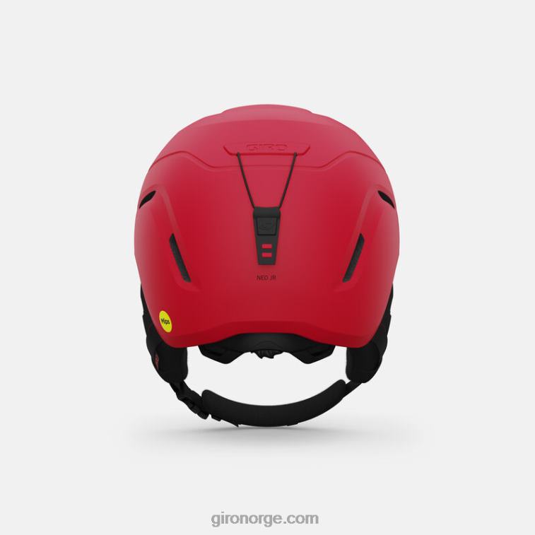 Giro barn neo jr. mips hjelm R26ZP1456 matt knallrød