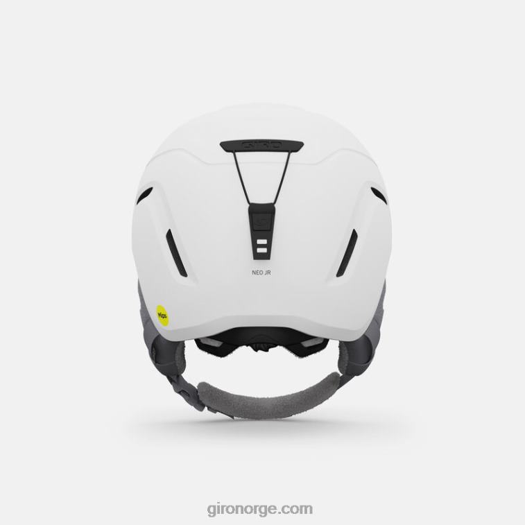 Giro barn neo jr. mips hjelm R26ZP1458 matt hvit