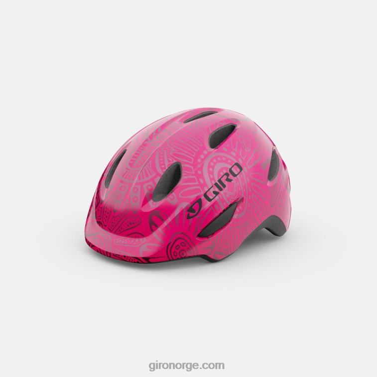 Giro barn scamp hjelm R26ZP1001 knall rosa/perle
