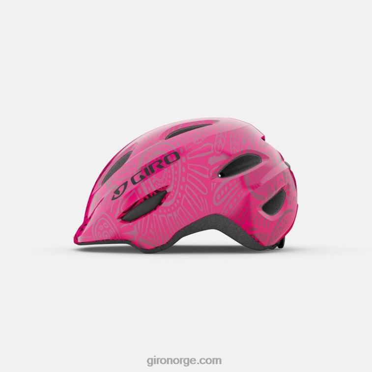 Giro barn scamp hjelm R26ZP1001 knall rosa/perle