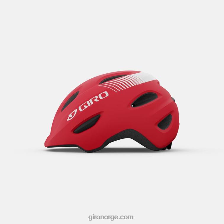 Giro barn scamp hjelm R26ZP1481 knallrødt