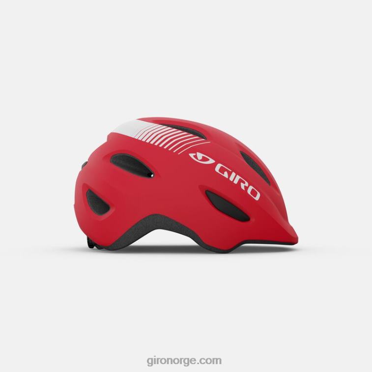 Giro barn scamp hjelm R26ZP1481 knallrødt