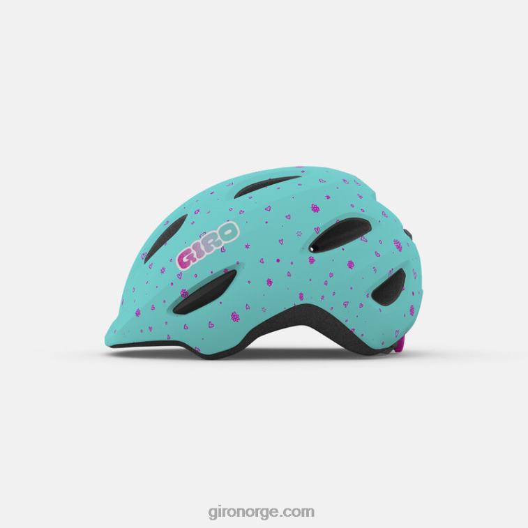 Giro barn scamp hjelm R26ZP1489 matt skrikende blågrønn