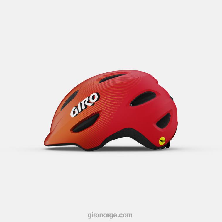 Giro barn scamp mips hjelm R26ZP1492 matt og oransje