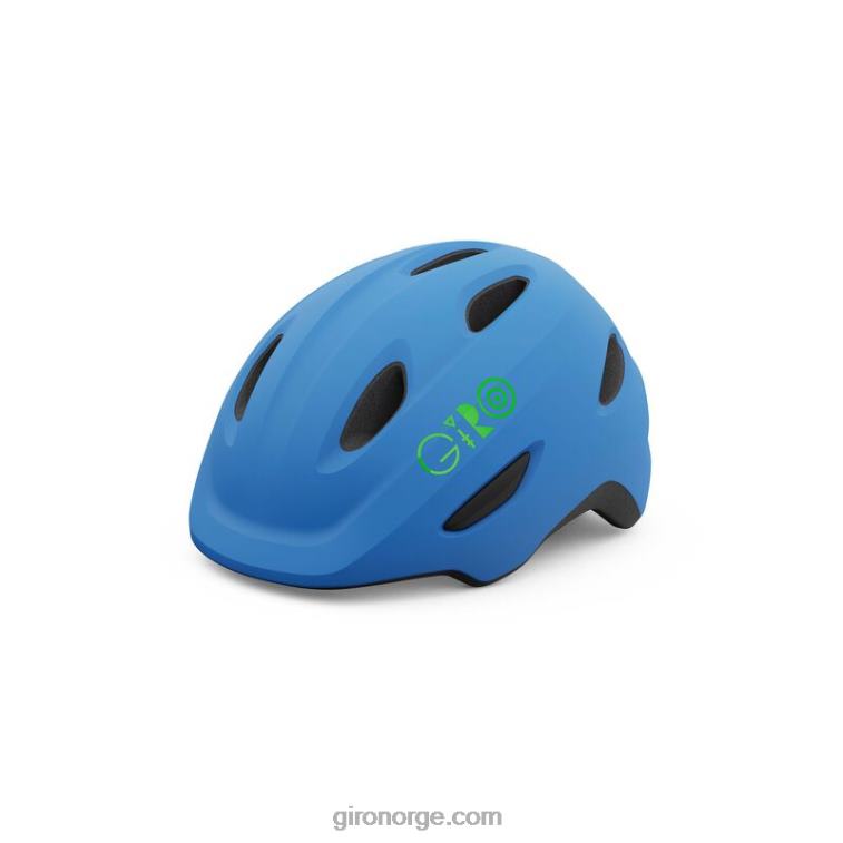 Giro barn scamp mips hjelm R26ZP1496 matt blå/lime