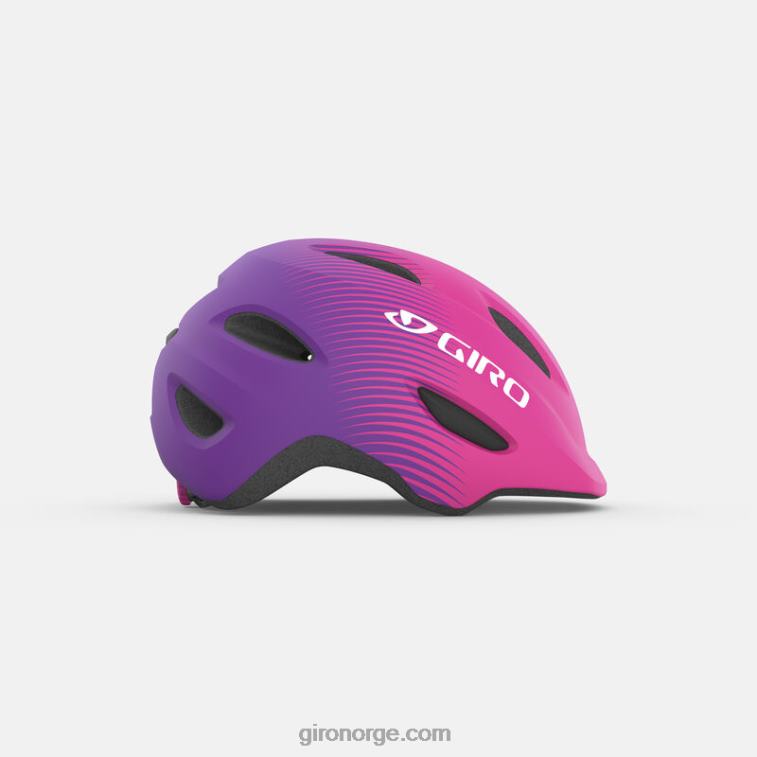 Giro barn scamp mips hjelm R26ZP1497 matt lys rosa/lilla falmer