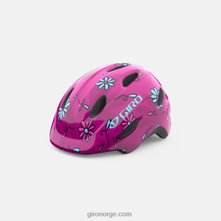 Giro barn scamp mips hjelm R26ZP1500 rosa gatesukker tusenfryd