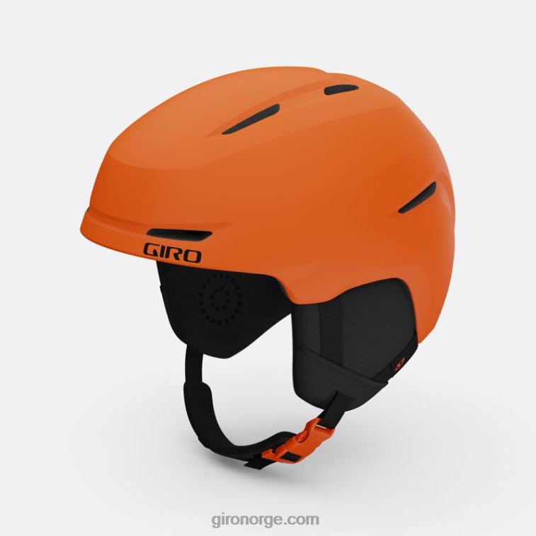 Giro barn sporhjelm R26ZP1399 matt lys oransje