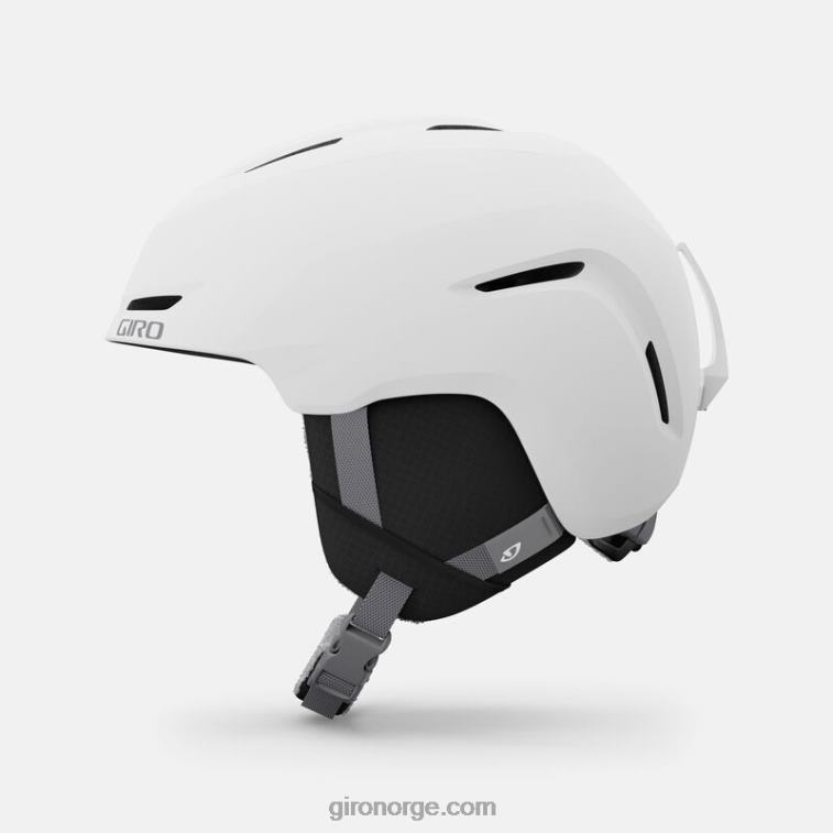 Giro barn sporhjelm R26ZP1403 matt hvit