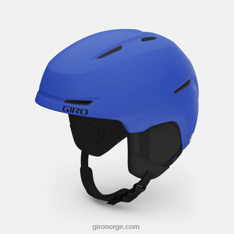 Giro barn spur mips hjelm R26ZP1410 matt kant blå