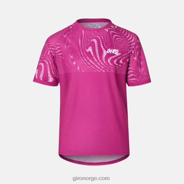 Giro barn ungdom roust jersey R26ZP1421 rosa krusning
