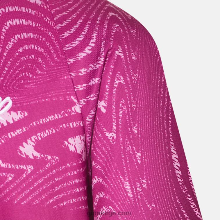 Giro barn ungdom roust jersey R26ZP1421 rosa krusning
