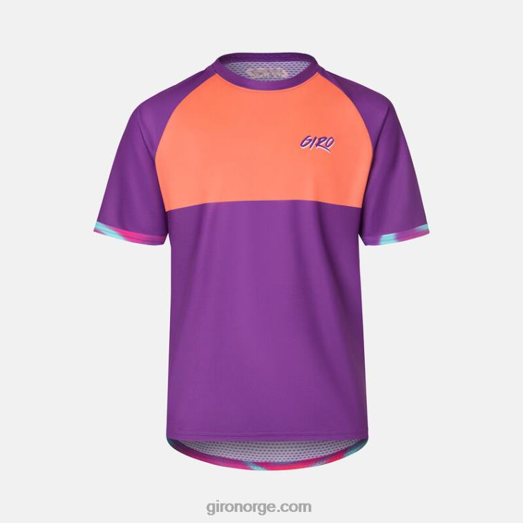 Giro barn ungdom roust jersey R26ZP1422 solnedgang sherbert