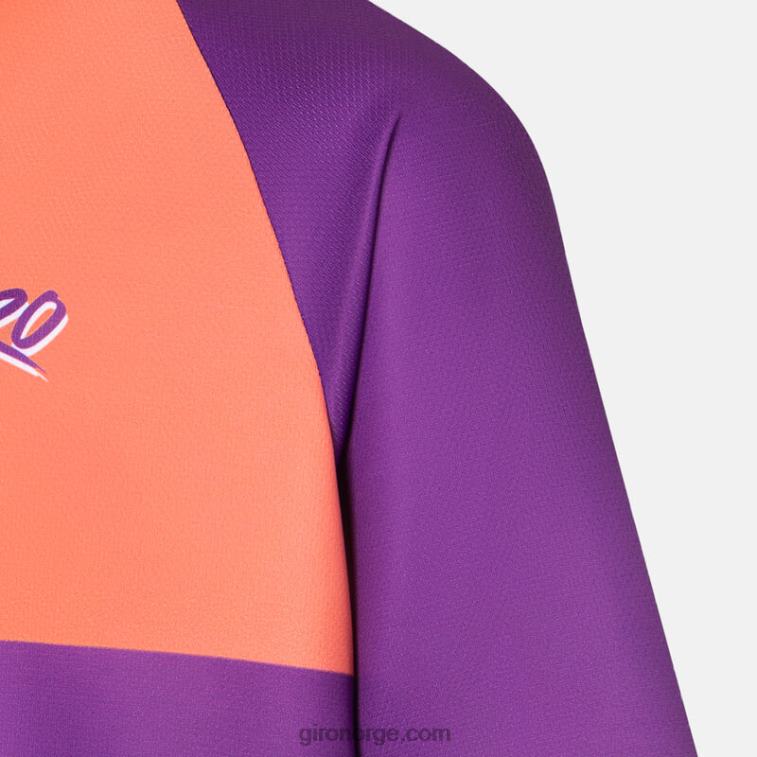 Giro barn ungdom roust jersey R26ZP1422 solnedgang sherbert