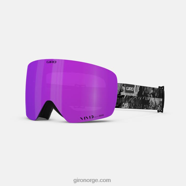 Giro kvinner contour rs briller R26ZP289 svart og hvit blomst data mosh