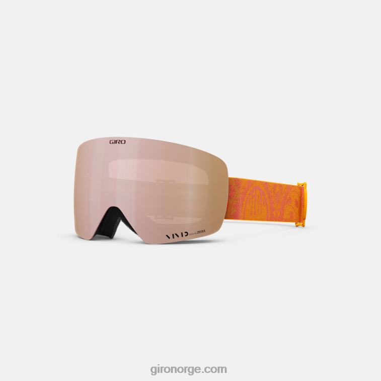 Giro kvinner contour rs briller R26ZP301 tigerlilje/monark oransje filmore sol