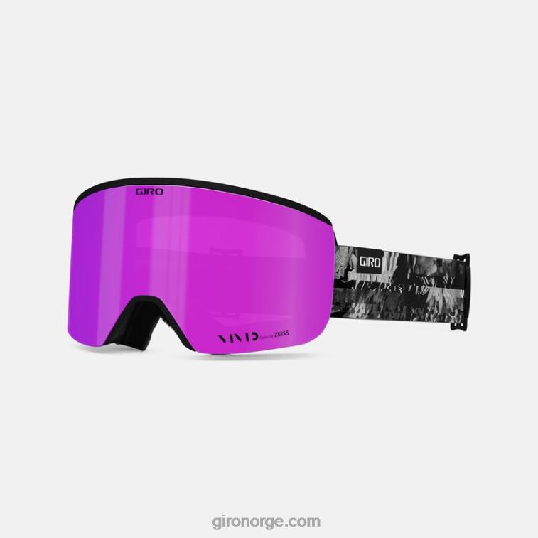 Giro kvinner ella goggle R26ZP1131 svart og hvit blomst data mosh