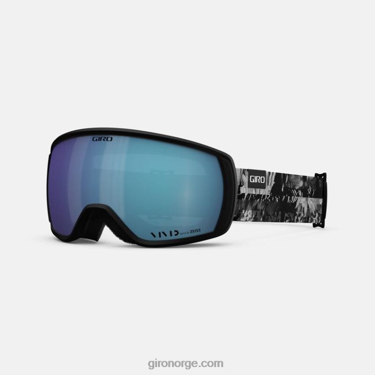 Giro kvinner fasettbriller R26ZP1243 svart/hvit data mosh