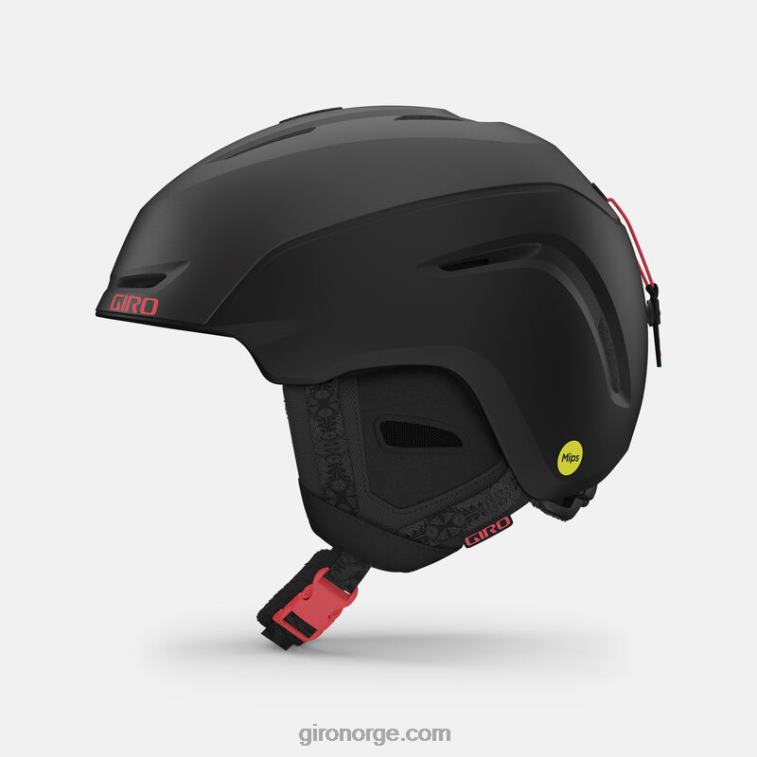 Giro kvinner avera mips hjelm R26ZP1206 matt svart tigerlilje