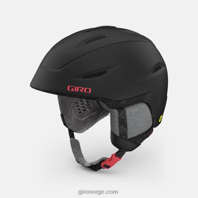Giro kvinner fade mips hjelm R26ZP1215 matt svart tigerlilje