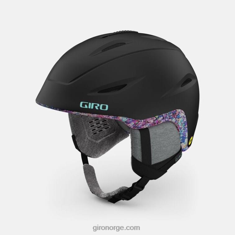 Giro kvinner fade mips hjelm R26ZP660 matt svart data mosh
